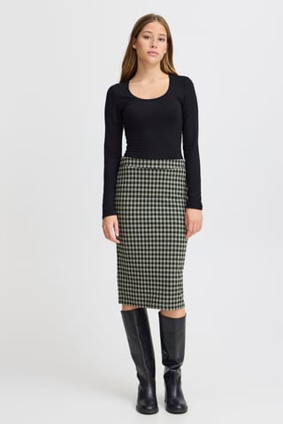 IHKATE CHECKY SK Bleistiftrock Slim fit