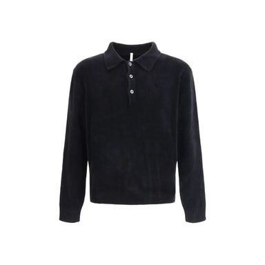 Sunflower Black Cotton Polo Shirt