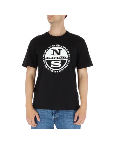 North Sails Svart Bomull T-Shirt