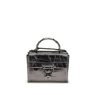 Coccinelle Black Calf Leather Bos Taurus Handbag