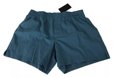 Dolce & Gabbana Blå Bomull Regula Boxer Kalsonger