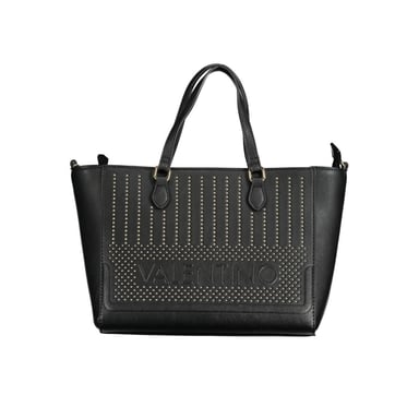 Mario Valentino Black Polyurethane Women Handbag