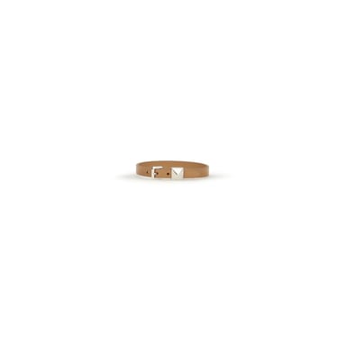 Valentino Garavani Bruin Messing Armband