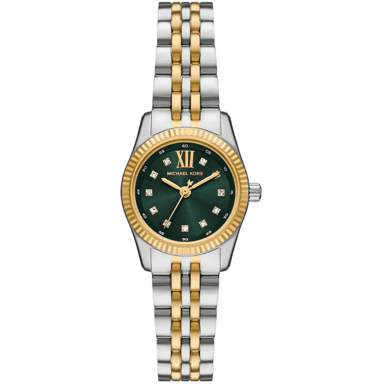 Michael Kors Lexington MK4986 Green Dial Ladies Watch 26mm
