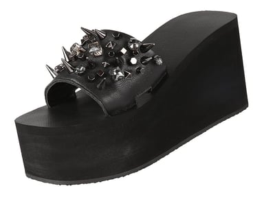 Luxe teenslipper in het zwart