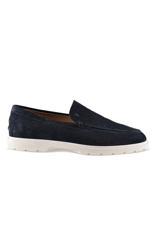 Tod’s Slipper Moccasins Blue