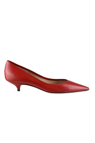 THE ROW Liisa pumps Red