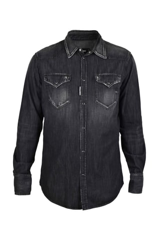 Dsquared2 Denim shirt Black