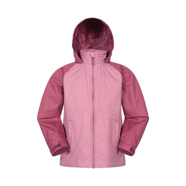 Mountain Warehouse Childrens/Kids Torrent II Waterproof Jacket (Pink)
