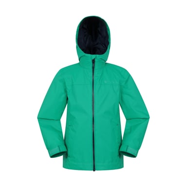 Mountain Warehouse Childrens/Kids Torrent Waterproof Jacket (Green)