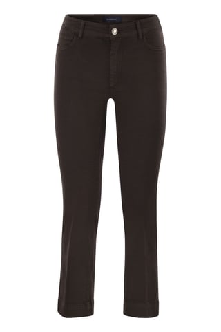 Enna - Denim Pants With Mini Flare Line