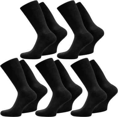 normani 10 pairs of men's socks black
