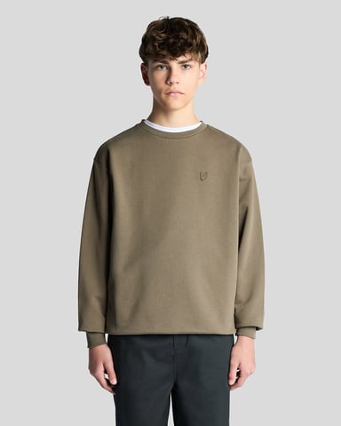 Tjock bomulls sweatshirt