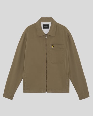 Lättviktig enzymtvätt overshirt