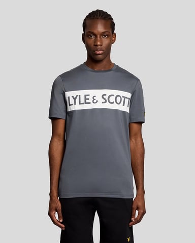 Sport T-shirt med bröstlogo