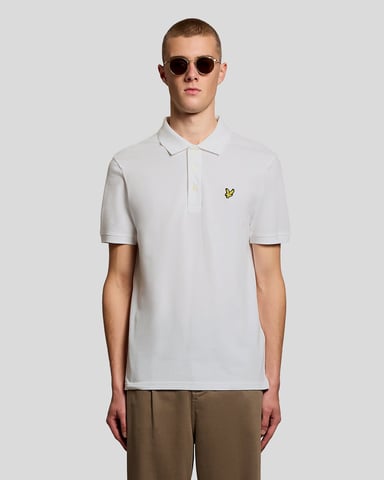 Texturerad Jacquard-Polo skjorta