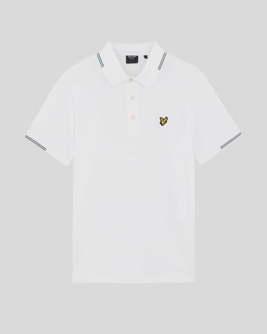 Fijn Katoenen Tipped Polo Shirt