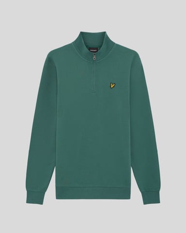 Bomull Loopback 1/4 Zip Sweatshirt