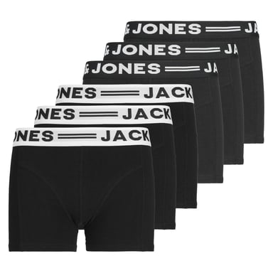 Jack & Jones Sense Trunks 6 Pack Jnr Noos Boxer Shorts
