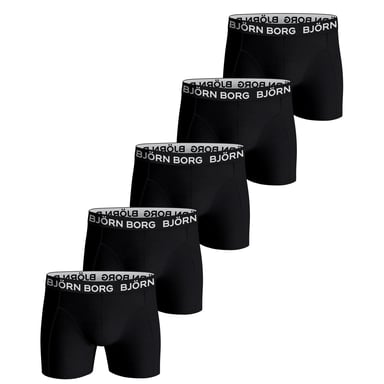 Bjorn Borg Cotton Stretch Trunks Big Logo Boxer Shorts