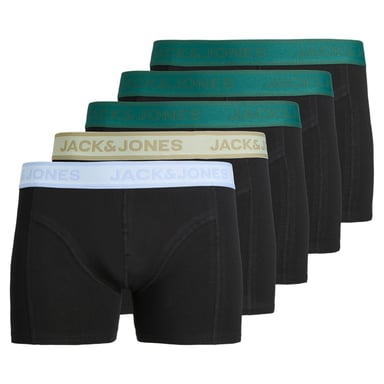 Jack & Jones Jacwesley Solid Trunks 5 Pack Boxer Shorts