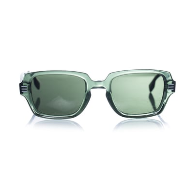 Burberry, green sunglasses