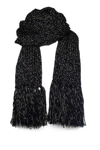 Saint Laurent, chunky knitted oversized scarf