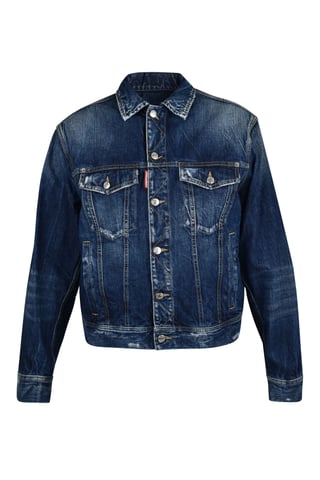 Dsquared2 Jean jacket Blue