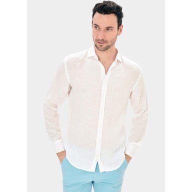 Blue Coast Overhemd heren 100% linnen, regular fit 118l/0000