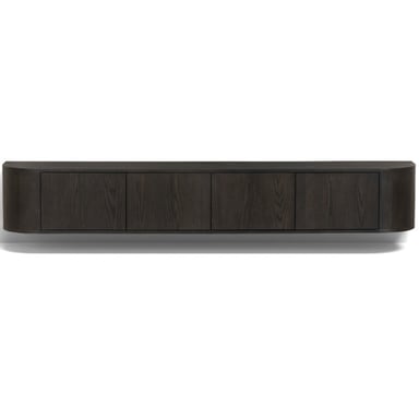 Livingfurn tv-meubel novero espresso zwevend 35x220x33cm