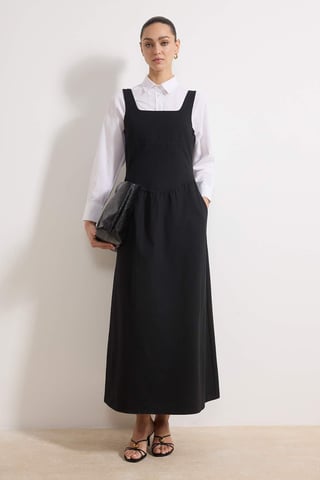 Women's Flat Maxi Sleeveless Casual/daily Skater Hijab dress