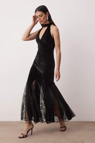 Women's Straight Maxi Sleeveless Chic/night Skater Dress