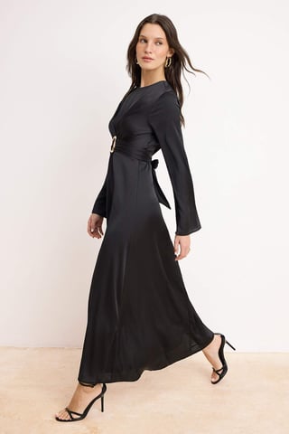 Women's Flat Maxi Long Chic/night A–line Modest Evening Dresses