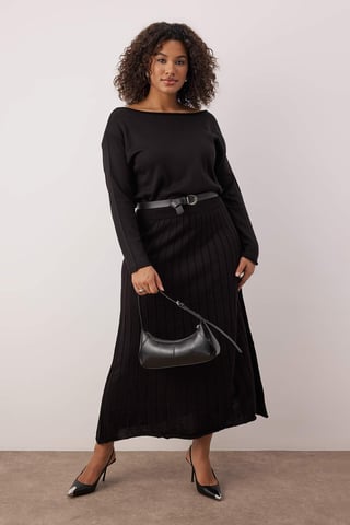 Curve Women's Straight Maxi Long Day / night A–line Plus size dress