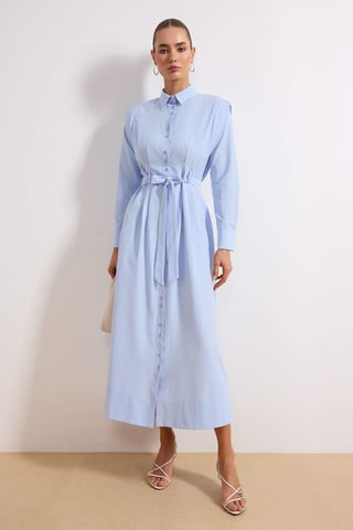 Women's Flat Maxi Long Casual/daily Skater Hijab dress