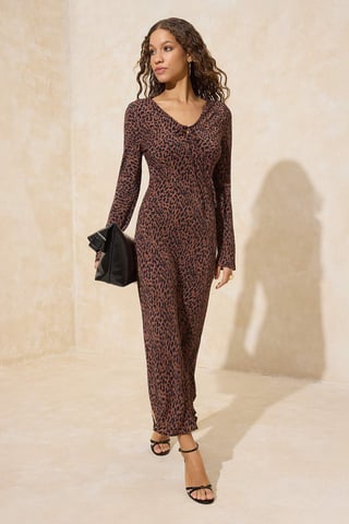 Women's Animal Midi Long Day / night Fish Dress