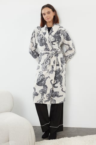 Women's Very colorful Printed Dressing gown