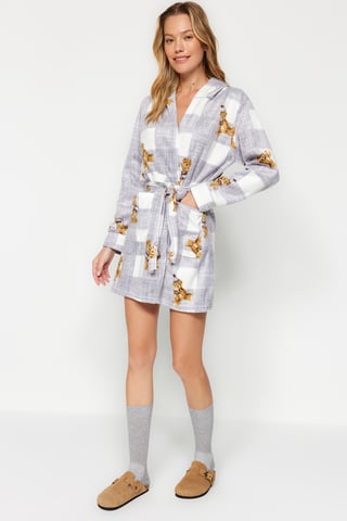 Women's Print Dressing Gowns