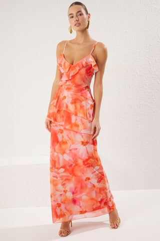 Very colorful Evening Dress & Graduation Dress