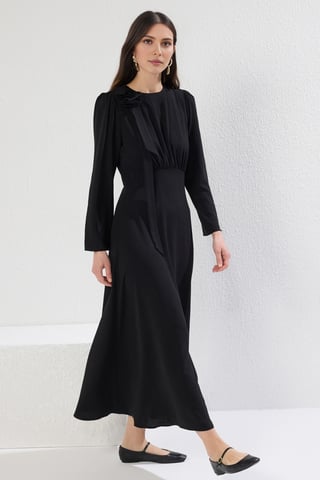 Women's Straight LONG LONG Casual/Daily Fitted Hijab Dress