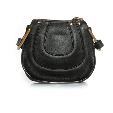 Chloe, Mini Hayley hobo bag in black
