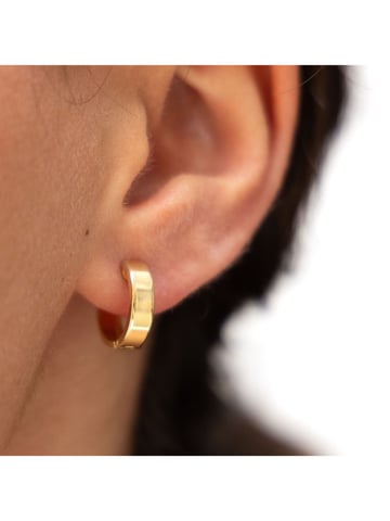 Fascination by Ellen K. Earrings 333 yellow gold 15mm diameter