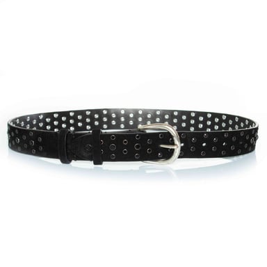 Isabel Marant, Black suede belt with black stones