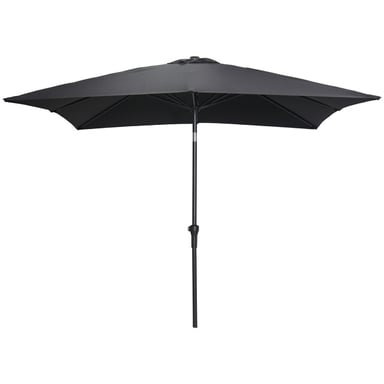 Garden Impressions Lotus parasol 250x250 cm carbon black -