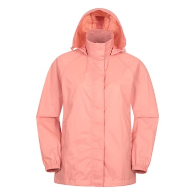 Mountain Warehouse Womens/Ladies Pakka II Waterproof Jacket (Coral)