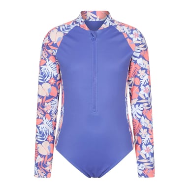 Mountain Warehouse Childrens/Kids Mira Floral Rash Guard (Purple)