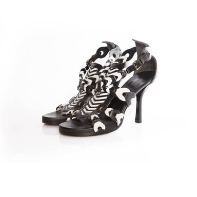 Balenciaga, gladiator sandal.