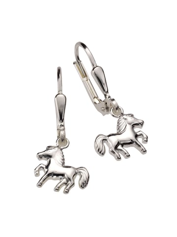 Zeeme for Kids Earrings 925 Sterling silver motif horses