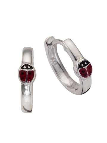 Zeeme for Kids Earrings 925/- Sterling silver ladybird
