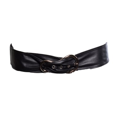 Emporio Armani, Calf leather waist belt